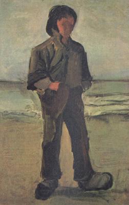 Vincent Van Gogh Fisherman on the Beach (nn04)